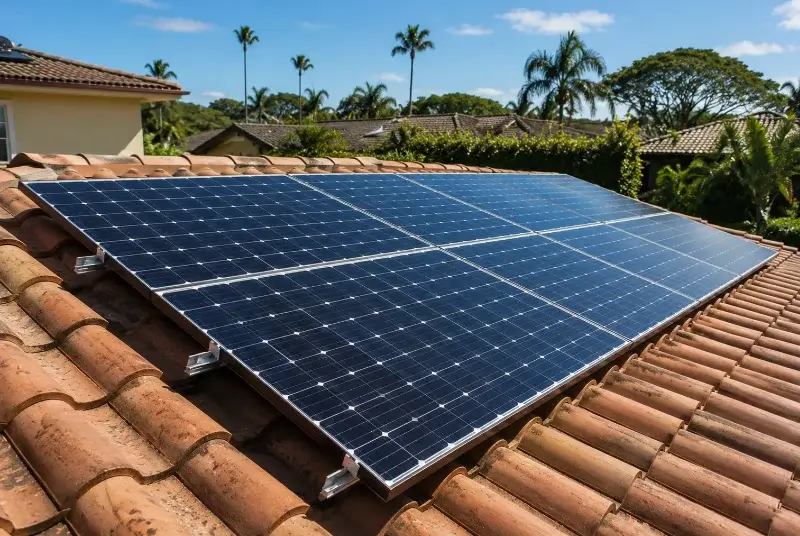 Installation de panneaux solaires à Saint-Félix-de-Lodez